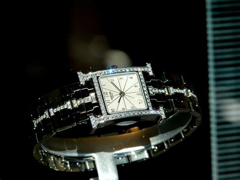 hermes watch men diamond|Hermes monte carlo watch.